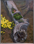 塩尻市中央公民館賞「朽ちる命 紡がれる季節」栗原 梢