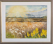 株式会社成進社印刷賞「光降る川辺り」青木 慶子